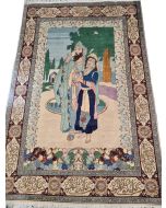 Isfahan matto, 139x216 cm