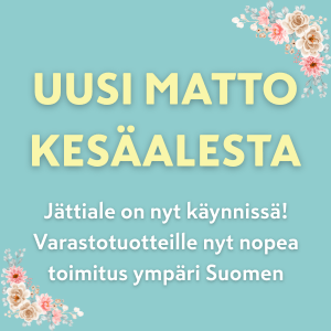 Kesäalesta matot edullisesti